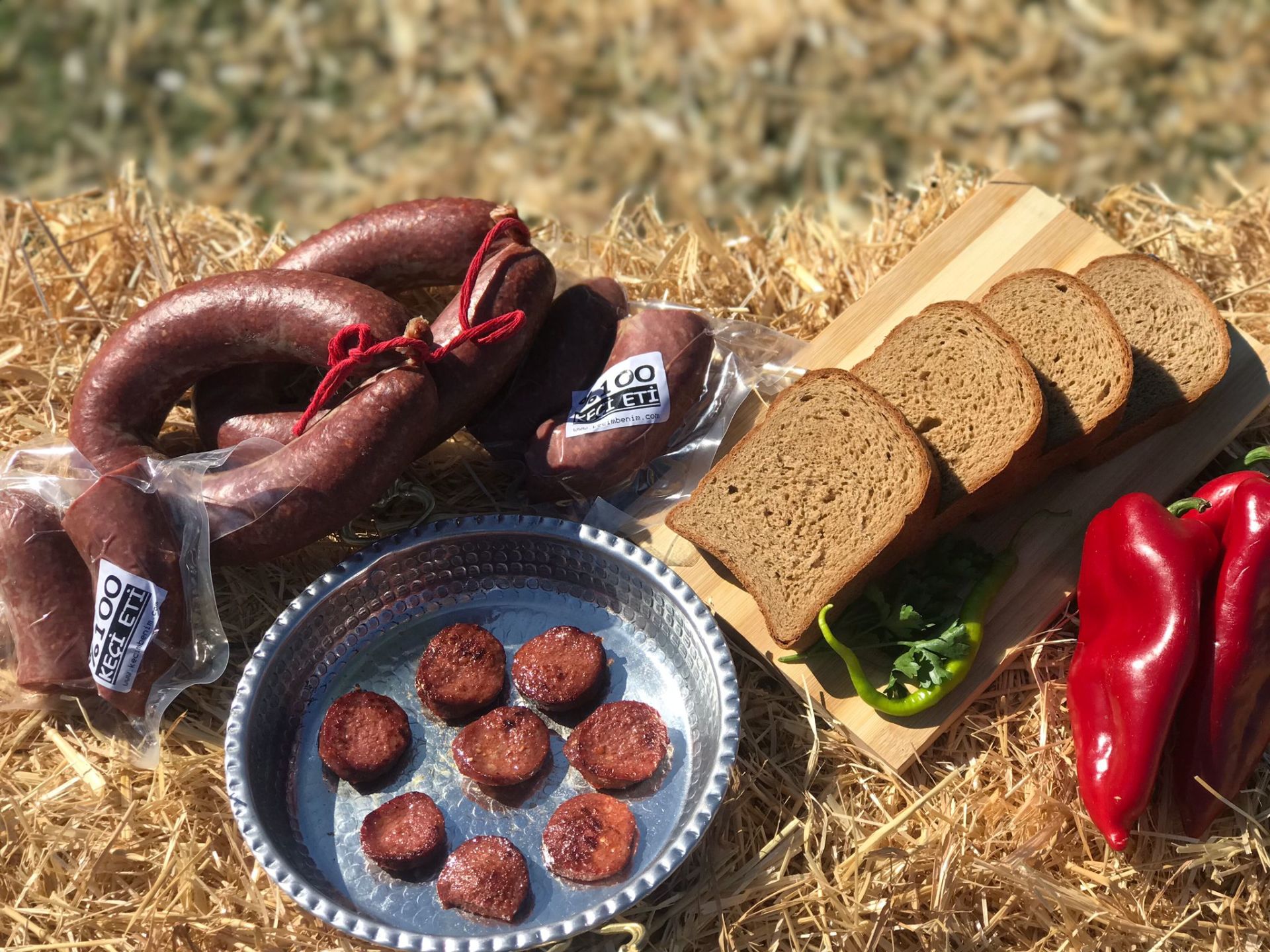 KEÇİ Sucuğu (KATKISIZ, FERMENTE) %100 KEÇİ ETİ