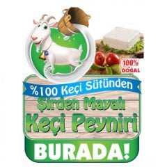 Top KEÇİ Peyniri (ŞİRDEN MAYALI)