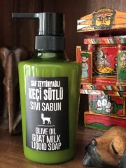 Zeytinyağlı Keçi Sütü SIVI SABUNU 400 ml
