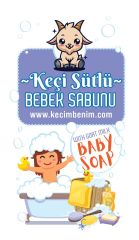 Keçi Sütlü BEBEK Sabunu (100 Gr.)
