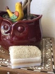 Keçi Sütlü KABAK LİFLİ Sabun (100 Gr.)