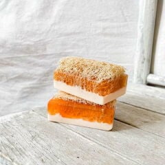 Keçi Sütlü KABAK LİFLİ Sabun (100 Gr.)