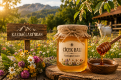 ÇİÇEK Balı 850 Gr. (KAZDAĞLARINDAN)