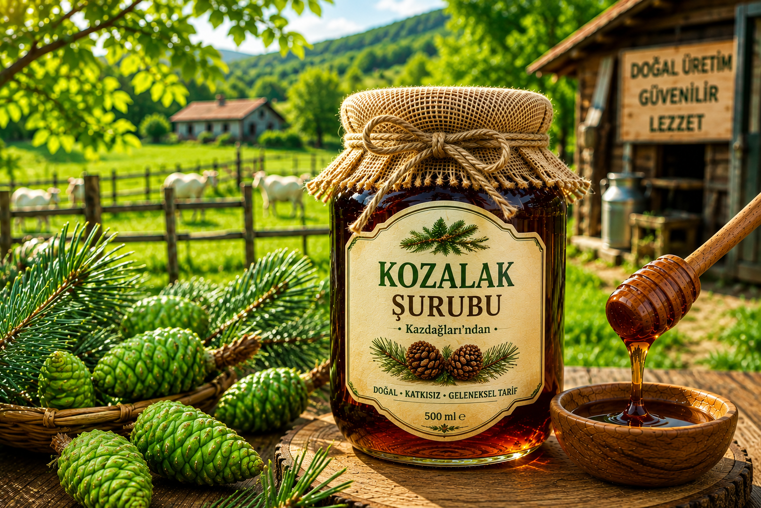 KOZALAK Şurubu 850 Gr. (KAZDAĞLARINDAN)