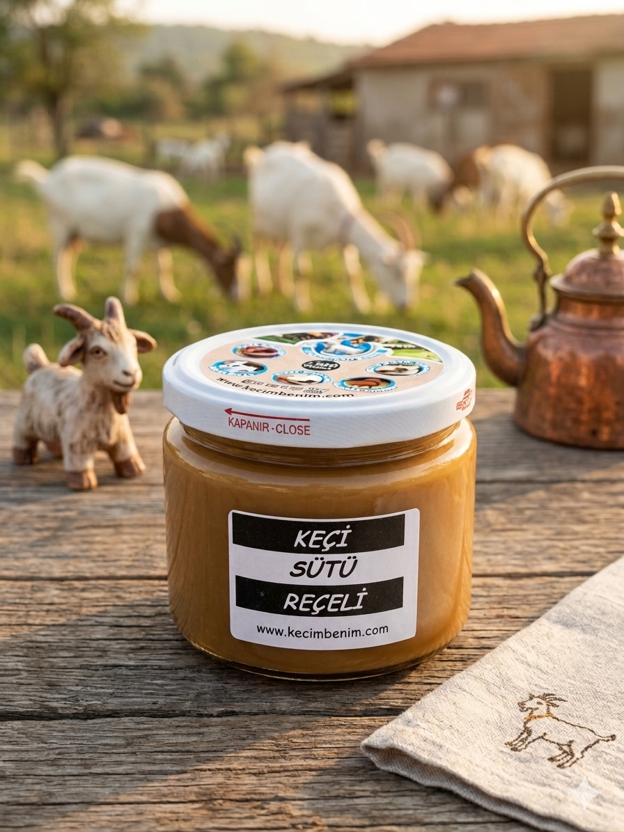KEÇİ Sütü REÇELİ 250 Gr. (ŞEKERSİZ)
