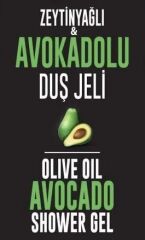 Zeytinyağlı ve AVOKADOLU Duş Jeli 400 ml